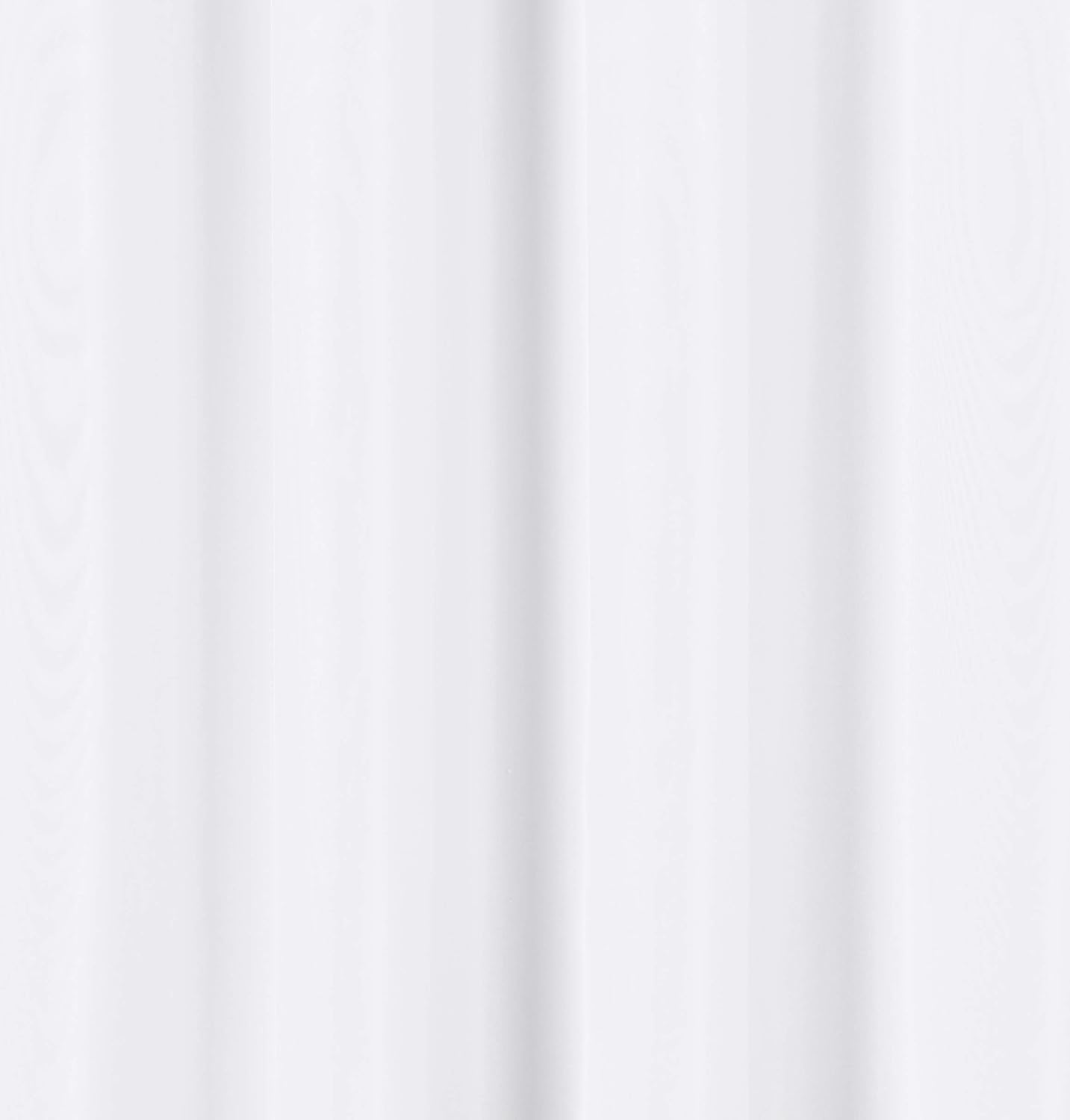 Amazon Basics Room Darkening Light Blocking Blackout Window Curtain with 2 Panels Grommets, for Living Room and Bedroom, 52 x 96 inches, White - Set of 2