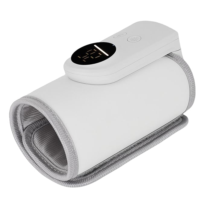 USB Powered Baby Bottle Warmer, 18W Fast Heating Adjustable Constant Temperature Portable Bottle Warmer Universal for Home and Travel (Type 1)