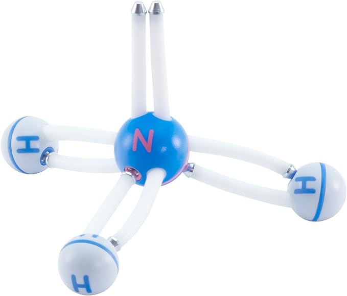 Happy Atoms Magnetic Molecular Modeling Introductory Set | Intro to Atoms, Molecules, Bonding, Chemistry | Create 508 Molecules | 73 Activities | Plus Free Educational App for iOS, Android