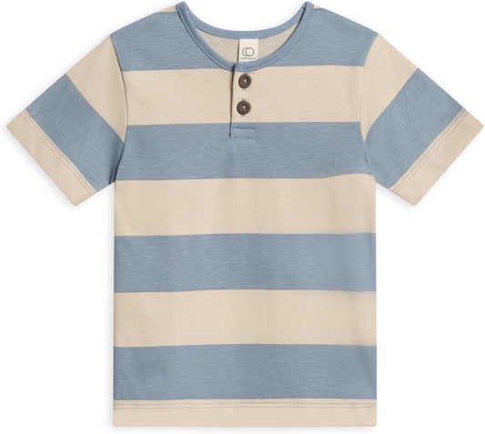 Colored Organics - Organic Cotton Toddler Short Sleeve Shirts - Baby Toddler and Kids Tops - Girls and Boys Tees