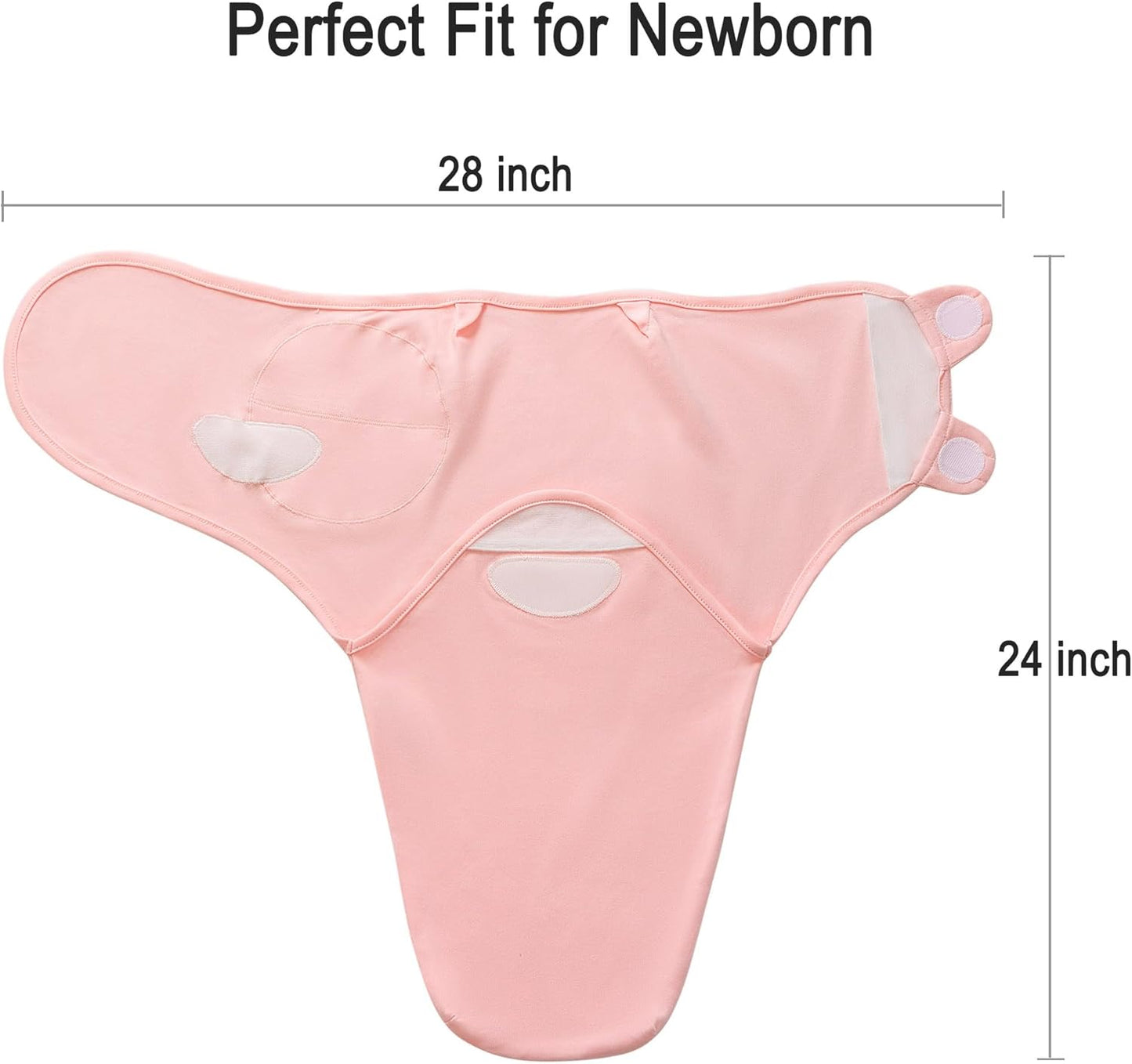 Baby Swaddle Blanket for Boys Girls, 3 Pack Infant Sleep Sacks, 0-6 Months Cotton Newborn Sleeping Bag