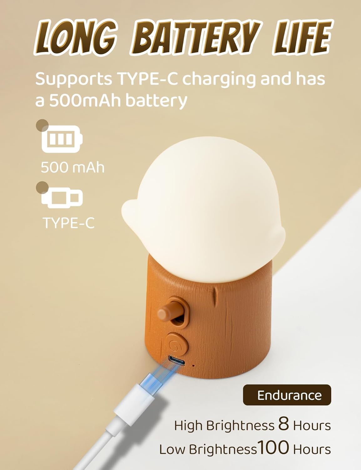 Cute Ghost Night Light, Two Modes Warm Yellow Light and Candlelight, Night Light for Kids,Cute Decoration,Kids Lamp,Living Room, Bedroom, Camping, Gifts for Children Christmas, Halloween