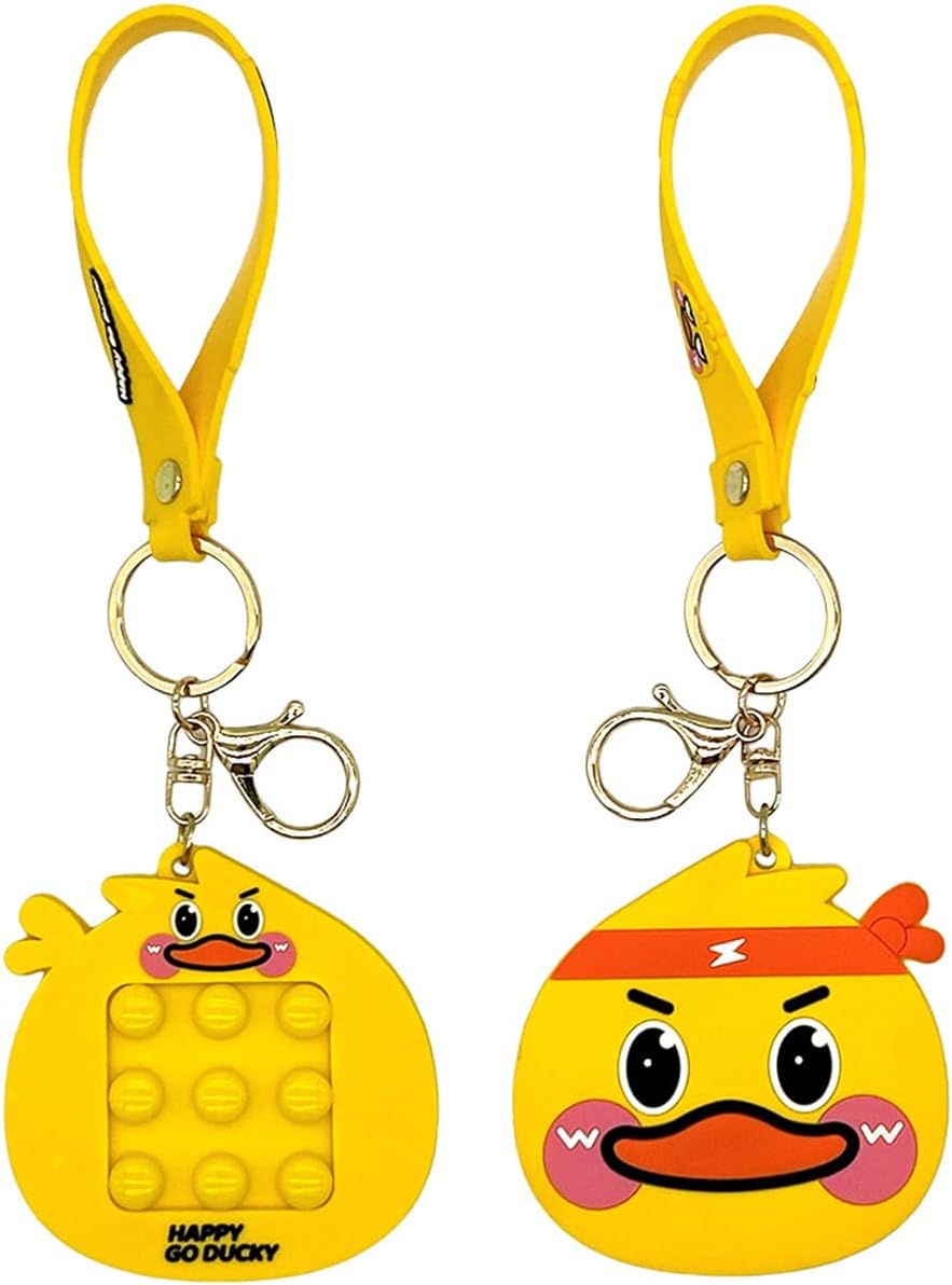 Stress Relief Pop Fidget Duck Toy,Adult Stress Reduction Toy, Fingertips Sensory Toy for Autism,ADHD, Anxiety, Office Relaxation, Holiday Gift Stuffer (B-Stress Relief Toy)