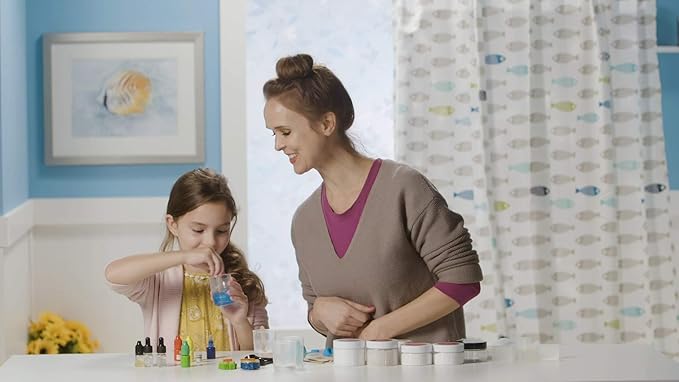 Dan&Darci Soap & Bath Bomb Making Kit for Kids, 3-in-1 Spa Science Kits, Christmas Craft Gifts for Girls & Boys Age 6-12 Year Old Girl Crafts: DIY Experiment Toys, Gift for Kid Ages