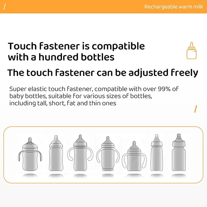 Marhynchus Portable Baby Bottle Warmer Travel Electric Bottle Warmer for Outings Car Feeding Food Heating