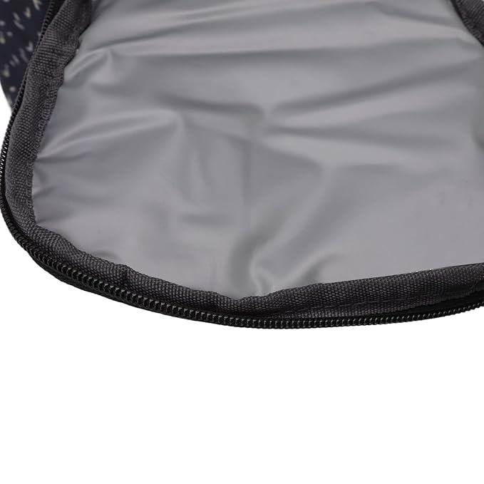 Insulated Baby Bottle Bag, Baby Bottle Holder Extra Storage, and, Easy to Carry, Travel Accessory, Keeps Bottles Warm or Cooler (Dark Blue)