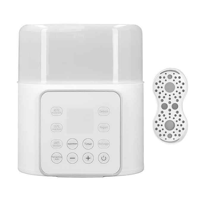 Double Bottle Warmer, 2 in 1 Automatic Double Bottle Warmer for Toddlers in Daily Life (US Plug 110V)