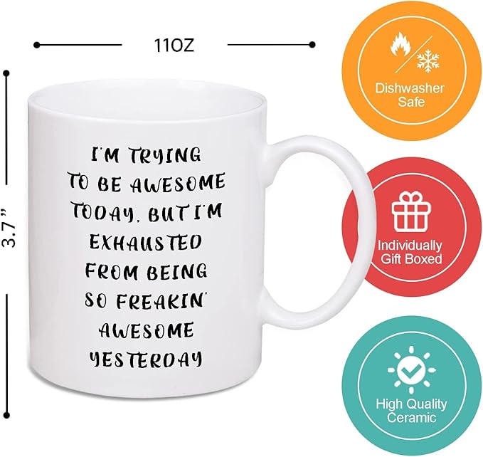 Custom Photo Coffee Mug with Your Picture and Text, Name - Personalized Gifts for Family, Girlfriend, Boyfriend, Best Friend, Birthday, Halloween, Christmas Gifts, Taza Personalizadas - 11oz White