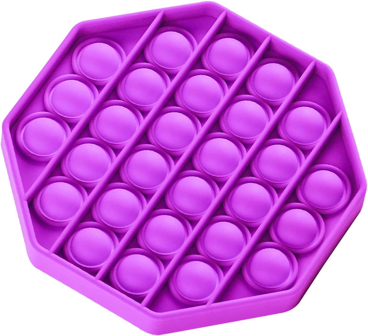 Push Pop Bubble Fidget Sensory Toy - for Autism, Stress, Anxiety - Kids and Adults (3 Pack)