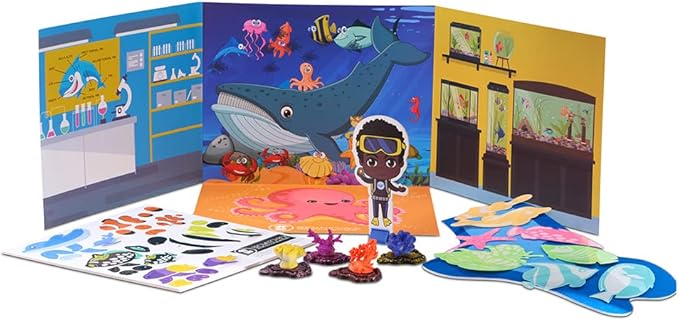 Educational Science STEM Kit for Kids Ages 6–8- Gift for Boys & Girls (Oscar Marine)