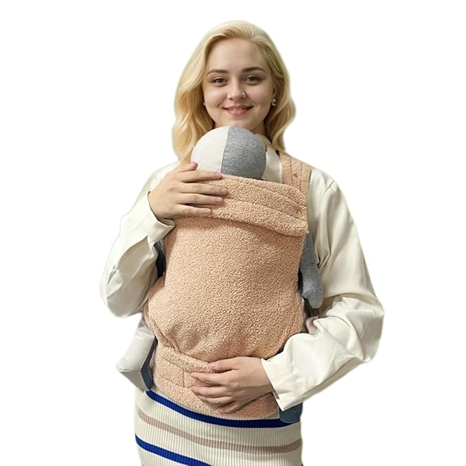 Ergonomic Baby Carrier | Soft and Durable Fabric for Lasting Comfort | Adjustable Backpack Design for 7-35 lbs | Adorable Teddy Pattern