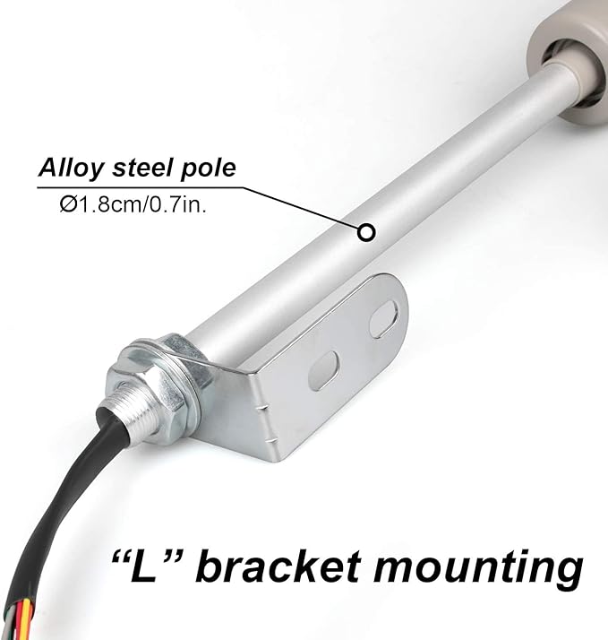 12V LED Tower Stack Lights, Industrial Warning Signal Lights Tower Lamps, Facility Safety Signal Indicator, LED Andon Light (DC 12V/2 Layers/with Sound)
