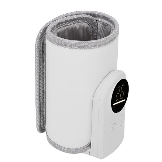 USB Powered Baby Bottle Warmer, 18W Fast Heating Adjustable Constant Temperature Portable Bottle Warmer Universal for Home and Travel (Type 1)