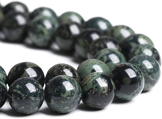 10MM 38PCS Natural Stone Kambaba Jasper Loose Beads for Jewelry Making DIY Bracelet Necklace