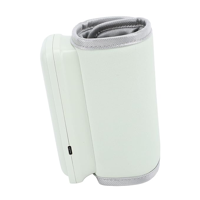 Fast Heating & Long Lasting Warming, Portable Baby Bottle Warmer for Travel, 55℃ 8000mah Rechargeable Travel Bottle Warmer, Precise Temperature Control, Waterless Warming