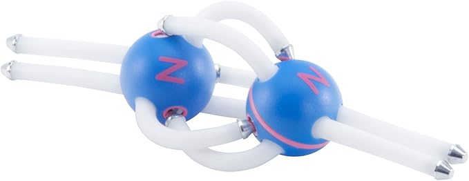 Happy Atoms Magnetic Molecular Modeling Introductory Set | Intro to Atoms, Molecules, Bonding, Chemistry | Create 508 Molecules | 73 Activities | Plus Free Educational App for iOS, Android