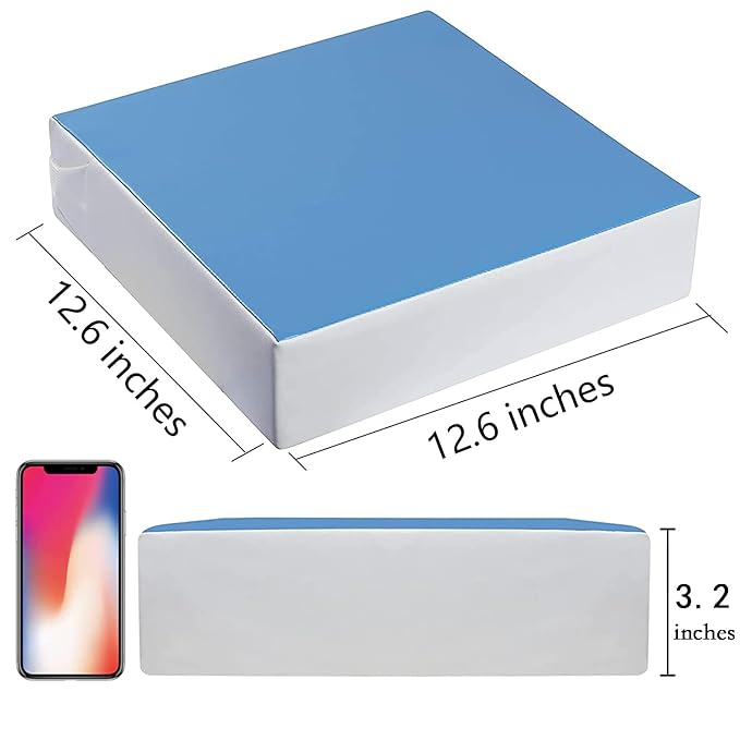 Toddler Booster Seat for Dining Table, Kids Booster Seat for Dining Table Waterproof with 2 Adjustable Seat Belts Safety Buckle