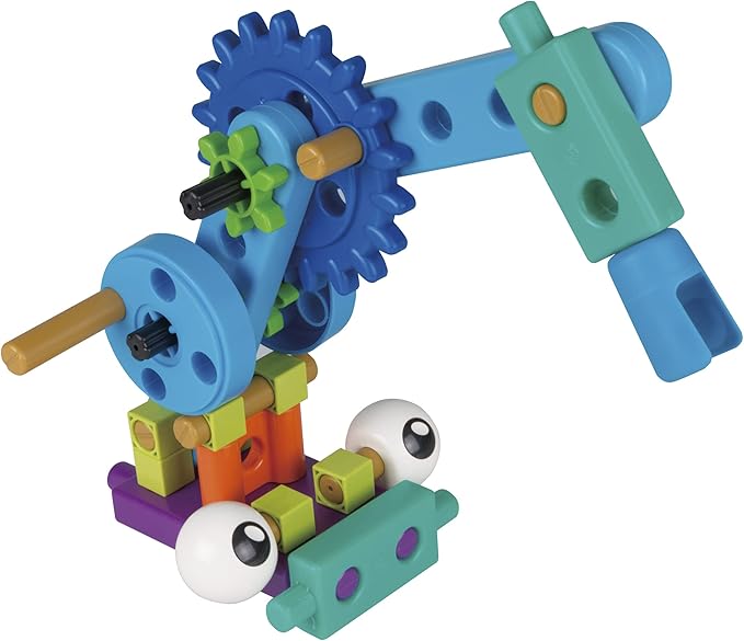 Thames & Kosmos Kids First Robot Engineer STEM Experiment Kit for Young Learners | Build 10 Non-Motorized Robots | Play & Learn with Storybook Manual | Parents’ Choice Gold Award Winner