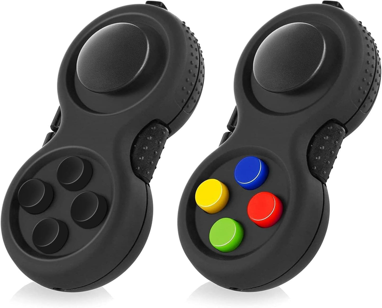 WTYCD Original Fidget Toy Game, Rubberized classical Controller Fidget Concentration Toy with 8-Fidget Functions and Lanyard - Excellent for Relieving Stress and Anxiety