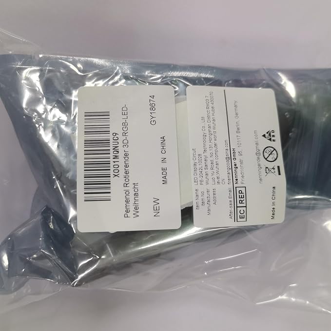 3D RGB LED Rotating Xmas Tree Soldering Kit, PEMENOL DIY Soldering Practice Kit Colorful Musical Christmas Tree Fun Electronic Project Kit for Christmas Decoration Home Family Friends