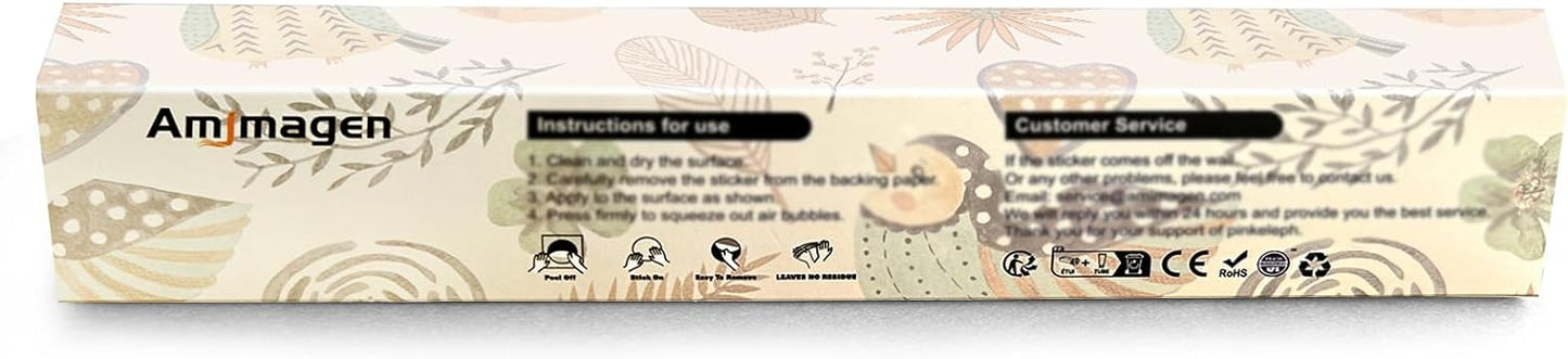 Animals Wall Decals for Girls Kids: Peel and Stick Elephant Giraffe Lion Monkey Wall Stickers - Baby Nursery Boys Room Girls Bedroom - Children Supplies Ages 1-12 Years Wall Decor Art