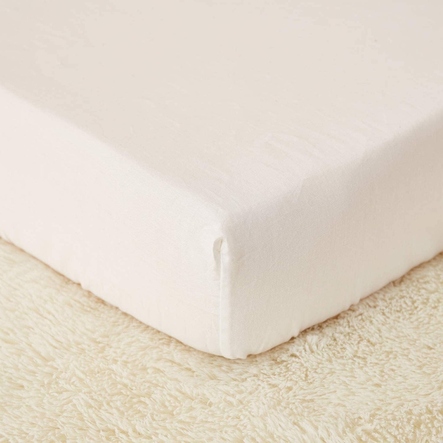 Brandream Farmhouse Crib Bedding Sets for Girls and Boys | 3 Piece Nursery Set White| Baby Comforter, Fitted Crib Sheet, Crib Skirt Included，100% Washed Cotton