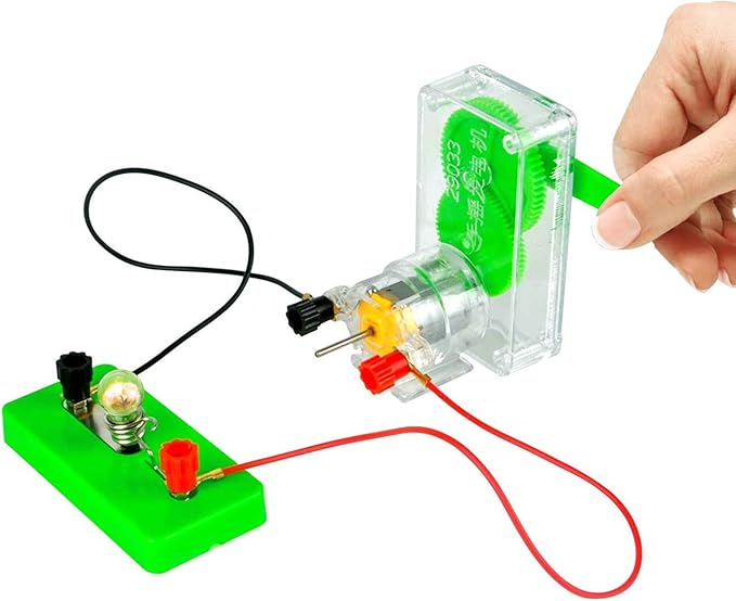 OSOYOO Kids Electricity Science Kit,Hands-on Electricity and Magnetism Experiments for Kids