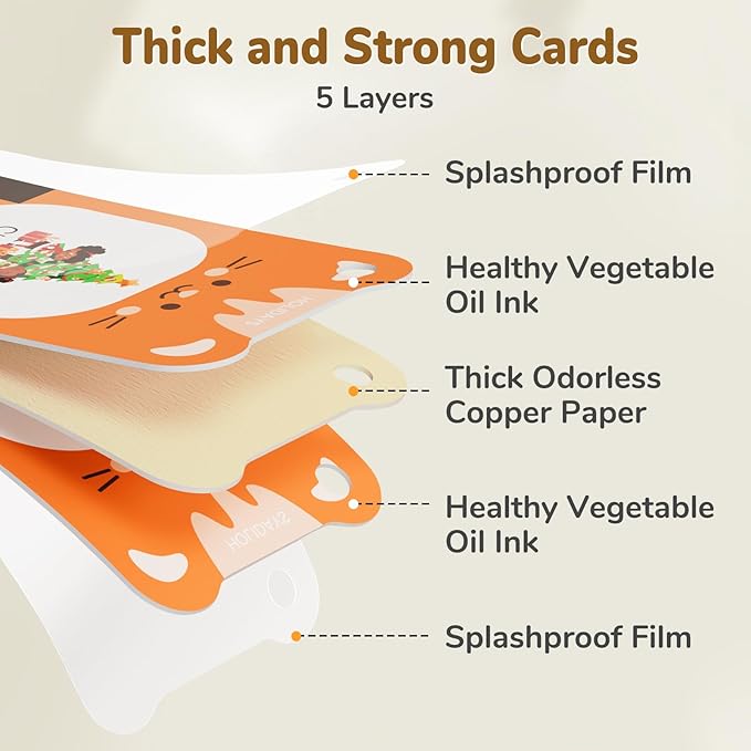 JoyCat Spanish & English Bilingual Talking Flash Cards for Toddlers 1-5, 454 Words with Durable Thick Cards, Easy to Slide in and Out, Speech Therapy Toys, Birthday Gifts for Boys Girls