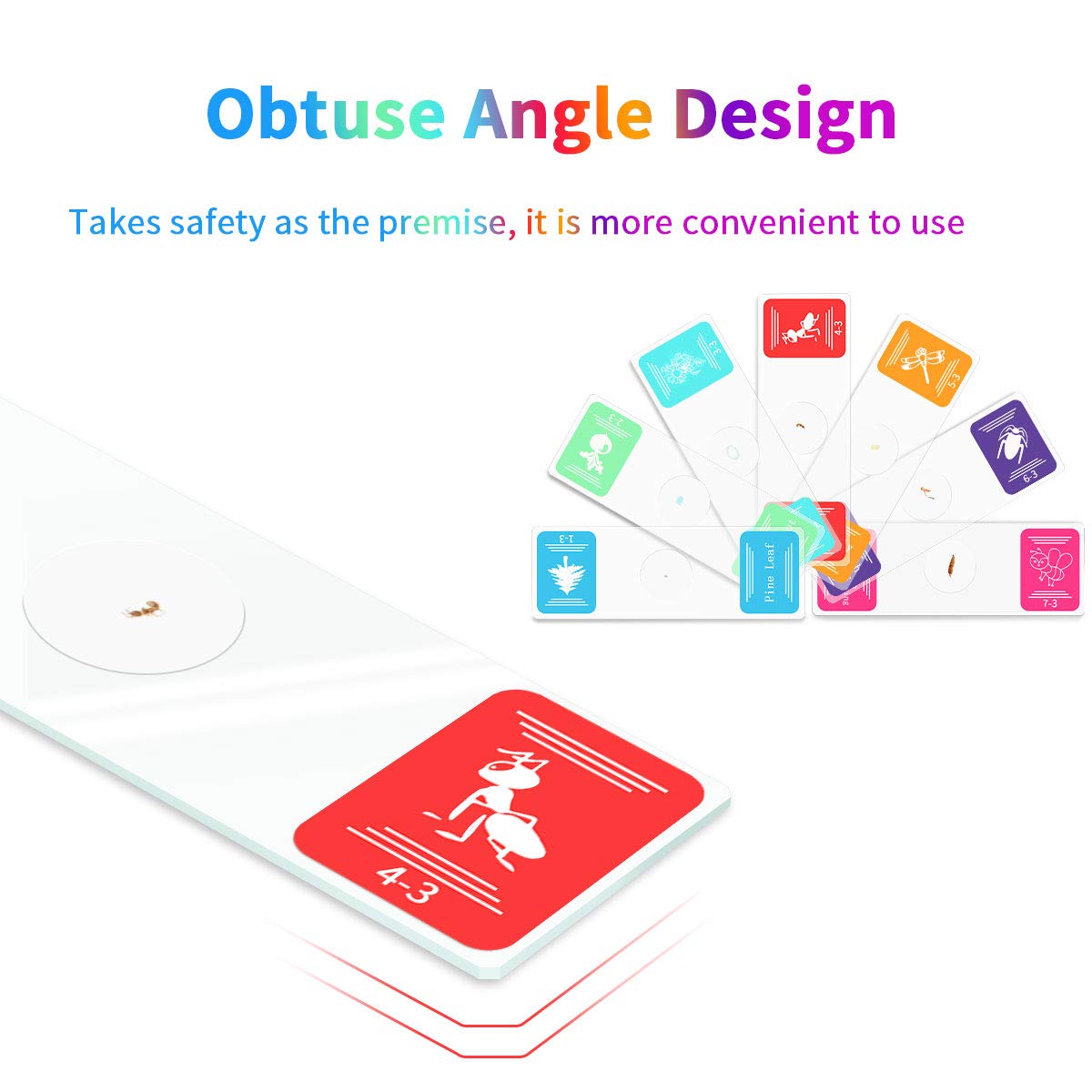 35PCS Prepared Microscope Slides with 7 Types Specimens, Insect/Plant Glass Sample Slide for Kids Adults Family Preschool Education Scientific Enlightenment