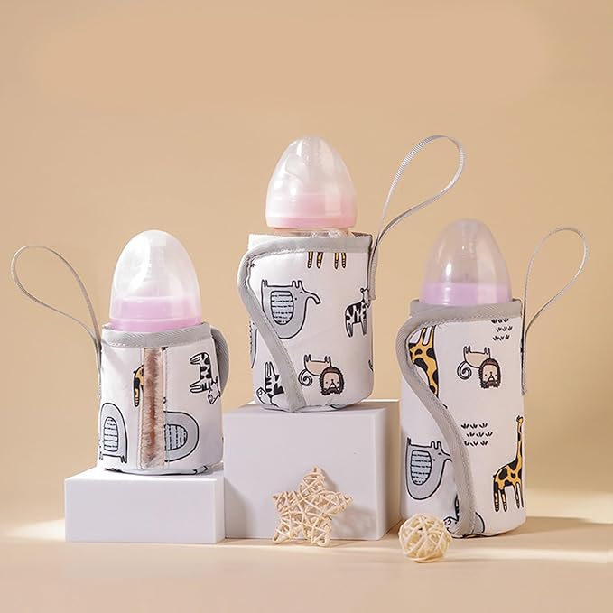 Baby Bottle Insulator Sleeve Baby Feeding Bottle Warm Covers Warm Keeping Covers Washable Milk Bottle Protector