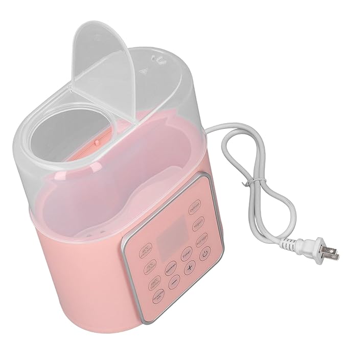 Double Bottle Warmer, 2 in 1 Automatic Double Bottle Warmer for Toddlers in Daily Life (US Plug 110V)