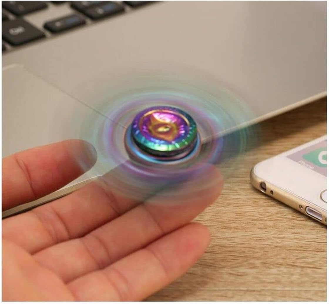 Dragon Fidget Spinner Anti Anxiety Toys Stress Relief Reducer Spin Fidgets Hand Bearing Metal Finger Spinners Toy Focus Fidgeting Restless Tri Spinner Best Novelty Gift for Adults Kids Umnodobn