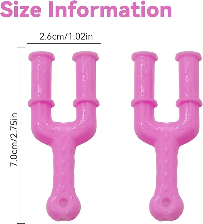 Ymcafm obracelet Making kit 10PCS Acrylic Model Y Slingshot + 1pcs Loom Rubber Bands Set - DIY Bracelet Making Kit with Plastic Jewelry Connectors for Necklace & Craft Projects