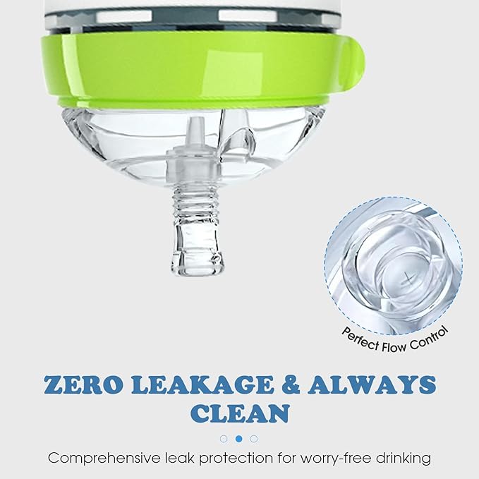 Straw Sippy Cup Nipples for Comotomo Baby Bottles, Transition Cup Food Grade Silicone Soft Nipple, 8m+, Pack of 4