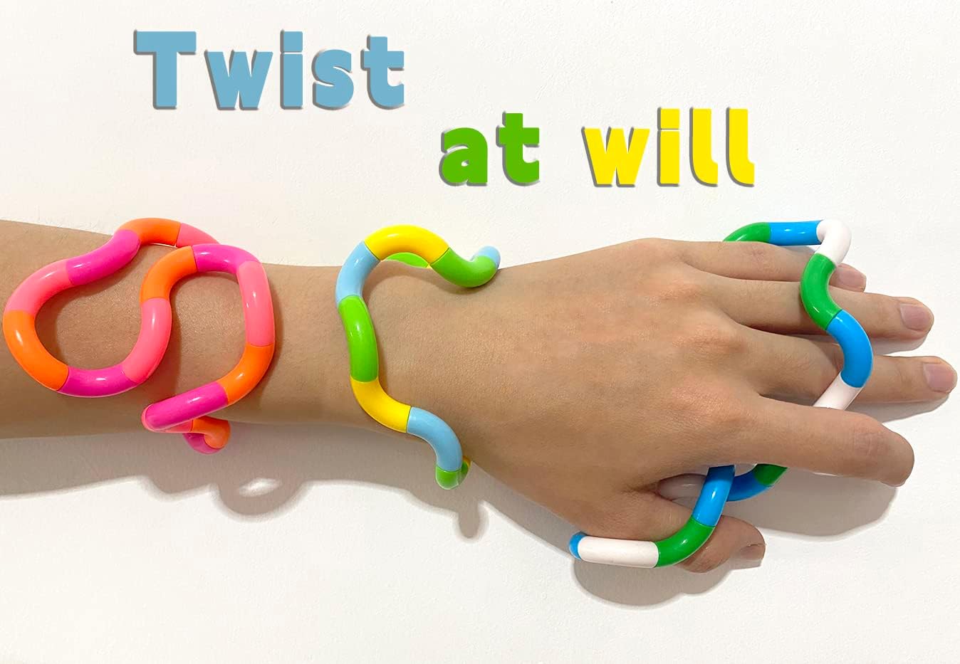 Random Multicolored Quiet Fidgets Toys for Unique Fidget Experience, Anti Anxiety Sensory Toys Combine into Pop Fidgets Shapes, Relax Therapy Educational Toy for ，Party Supplies (36)