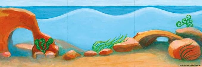 Peaceable Kingdom Sticker Fun! Mermaid Reusable Sticker Tote