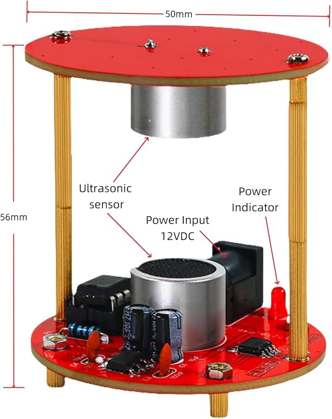 DIY Ultrasonic Suspension Standing Wave Controller Soldering Practice Kit, DIY Electronic Kit, Fun Science Kit, STEM kit, Ultrasonic Standing Wave Controlled Levitation kit