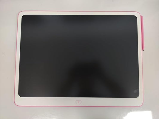 KOKODI LCD Writing Tablet, 20 Inch Colorful Toddler Doodle Board Drawing Tablet, Erasable Reusable Electronic Drawing Pads, Educational and Learning Toy for 3-6 Years Old Boy and Girls(Pink)