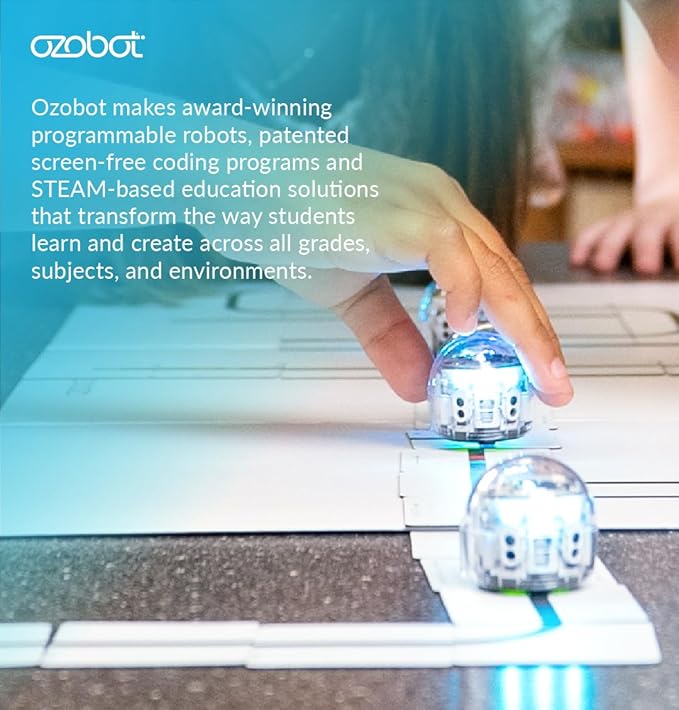 Ozobot Color Code Magnets Base Kit: Interactive Coding Learning Tool for Kids Ages 5+, Enhances Logic & Problem-Solving Skills, Classroom Education, 36 Tiles, Evo Required Not Included