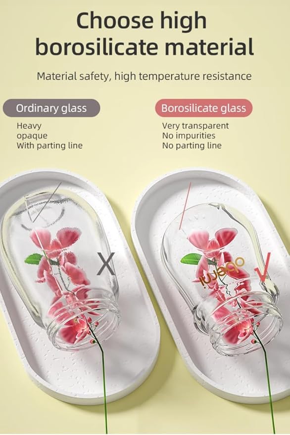 Glass Baby Bottles,Anti Colic Breastfeeding Bottle with Natural Response Nipple Size S,Wide Neck Slow Flow Baby Bottle for Baby,Newborn,Preemie 0-3 0-6 Month,BPA Free (Pink, 5 Ounce，3 Pack)