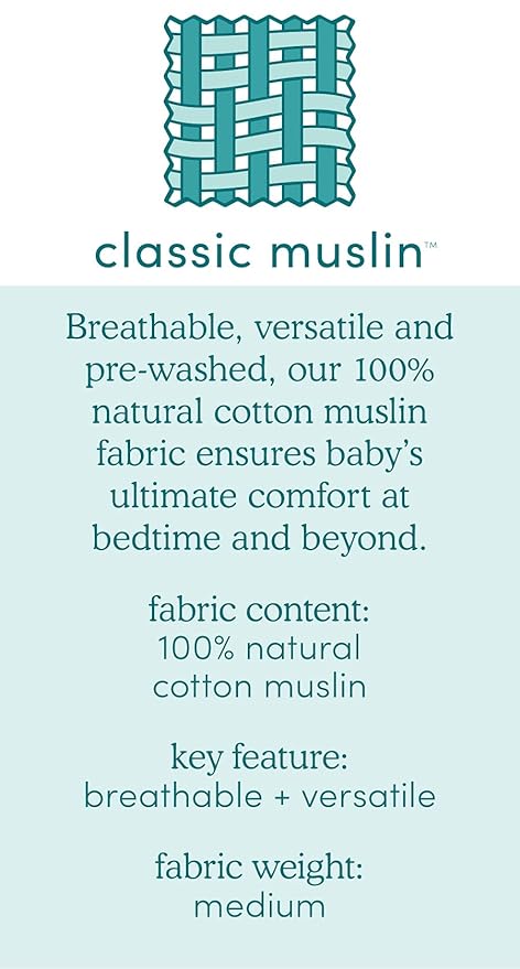 aden + anais Essentials Swaddle Blanket, Boutique Muslin Blankets for Girls & Boys, Baby Receiving Swaddles, Ideal Newborn & Infant Swaddling Set, Perfect Shower Gifts, 4 Pack, Time to Dream