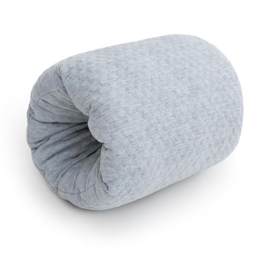 KAKIBLIN Baby Feeding Arm Pillow,Baby Nursing Arm Breastfeeding Pillows Support for Newborn Mom and Babies,Portable and Washable,Ergonomic Nursing Essentials, Travel Pillows for Newborn (Dark Gray)