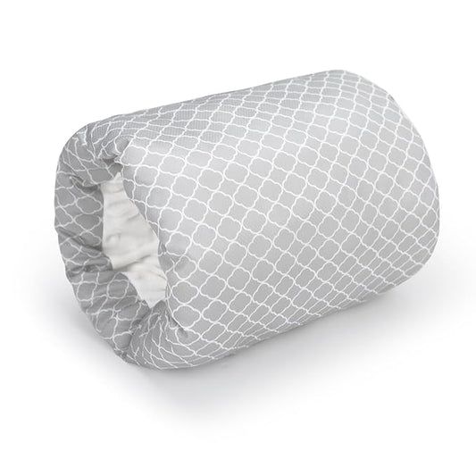 KAKIBLIN Baby Feeding Arm Pillow,Baby Nursing Arm Breastfeeding Pillows Support for Newborn Mom and Babies,Portable and Washable,Ergonomic Nursing arm Pillow for Feeding Newborn(White Cloud)