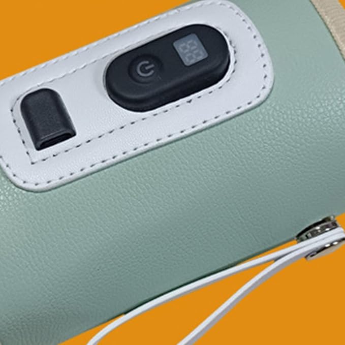 USB Baby Bottle Warmer,Baby Milk Heat Keeper with LED Display for Home Travel Car (Green)