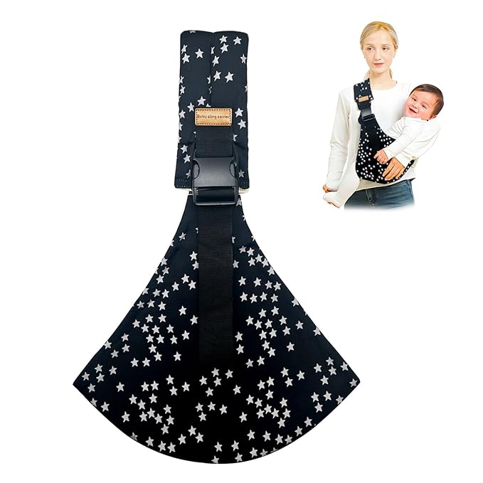 Baby Sling Carrier,Toddler Carrier, 2025 New Baby Sling,Portable and Lightweight Sling,Non-Slip Hip Seat Carrying 10-30lbs(Star)