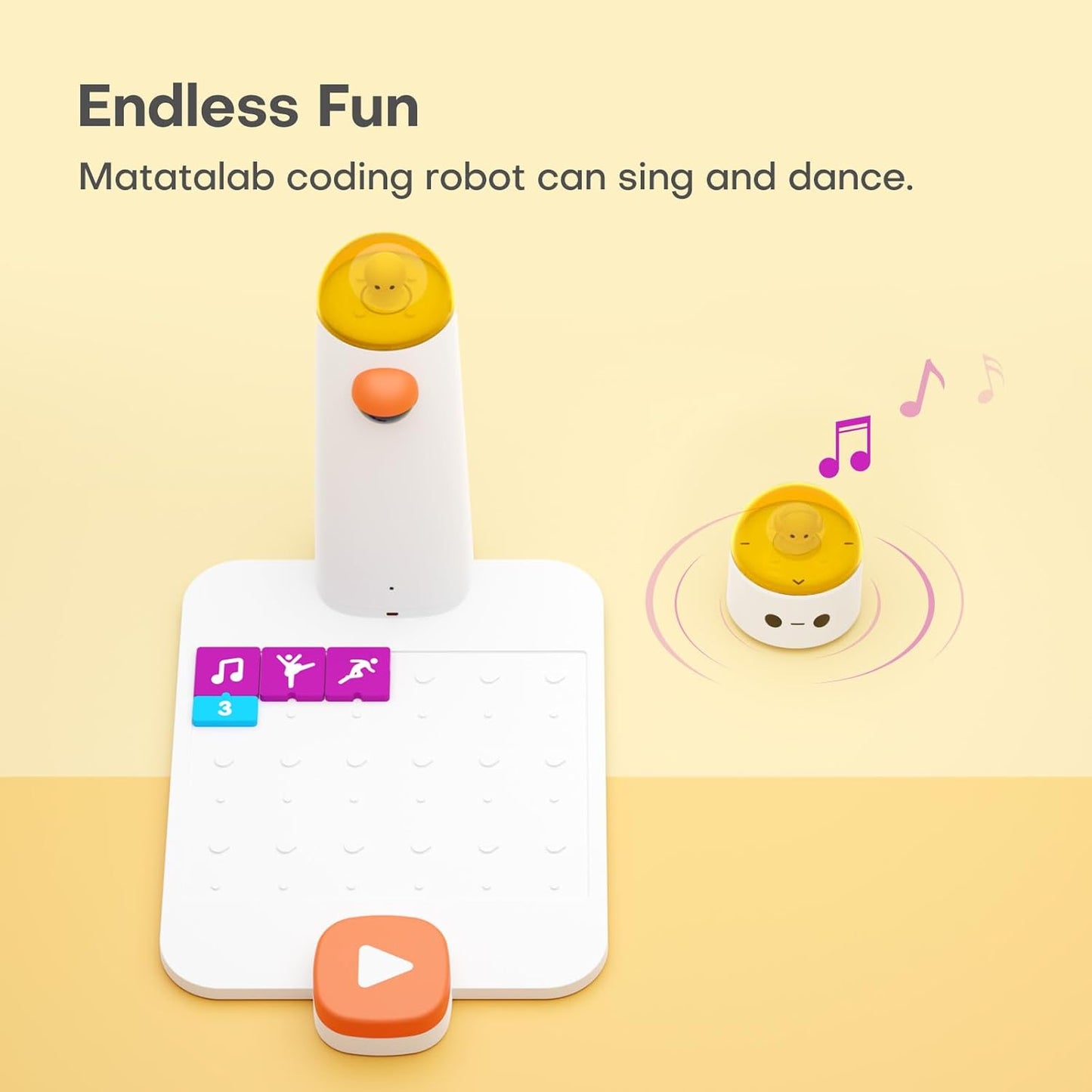 Coding Set Pro STEM Robot for Kids Ages 4+, Coding Robot for Kids to Learn Early Programming, Educational Toy for Homeschool & Classroom Ages 4-10