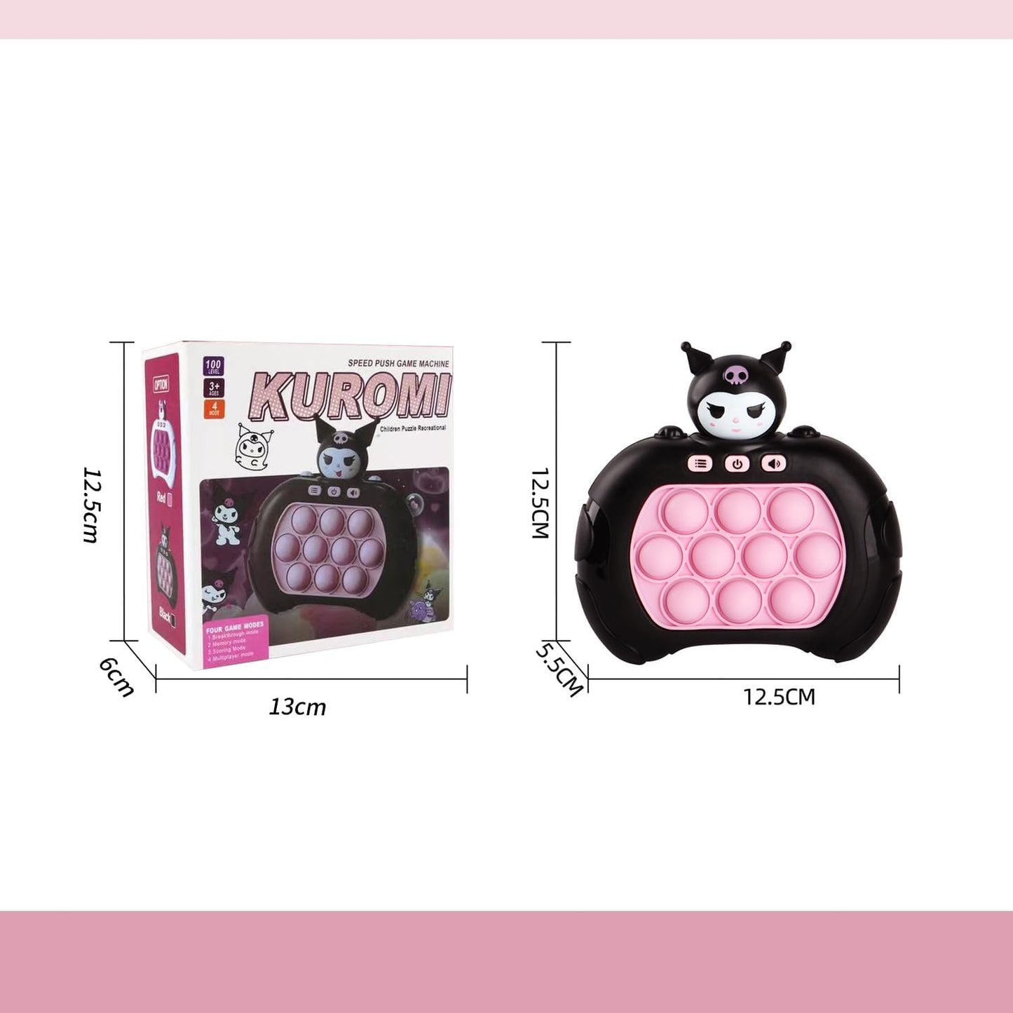 Pop GameToys for Kids 6-12, Fidget Toys for Autism Sensory Toys Mini Games,Bubble Stress Fingertip Luminescence Light Up GameBirthday Gifts for Boys, Girls