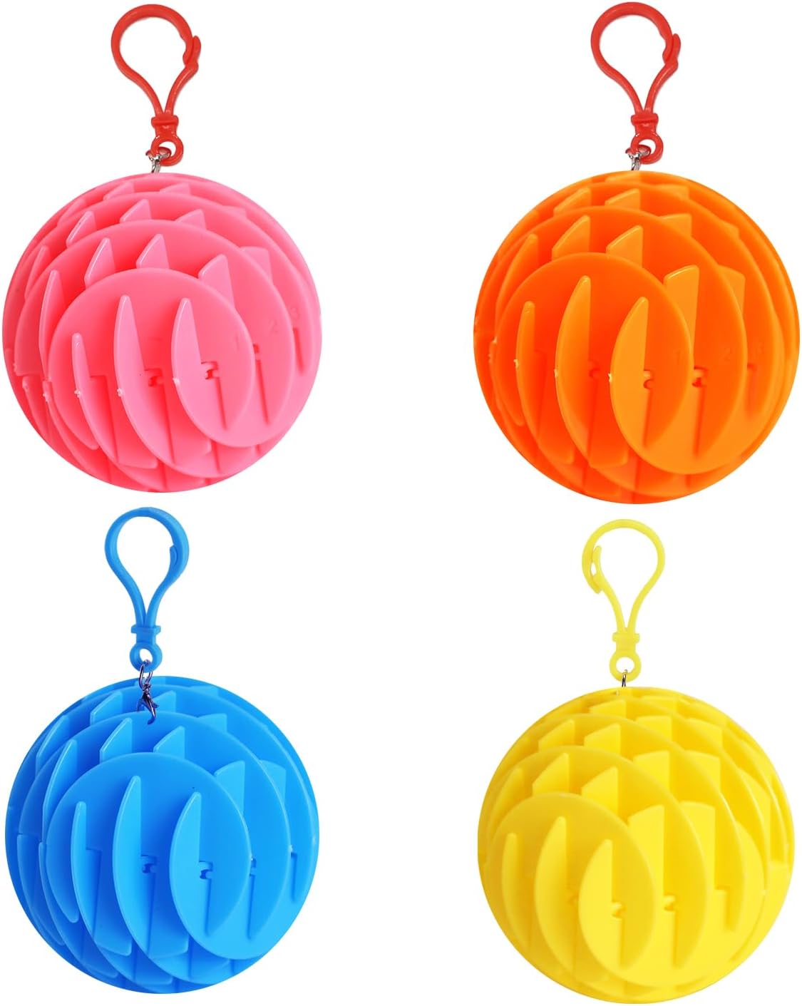 Fidget Worm Toy 2 Pack, Sensory Slug Fidget Toy, Funny Pocket Fidget Toy, Resistance Fidget Toy Anxiety & Stress Relief Toys, EDC Executive Desk Toys (Small 4pcs)