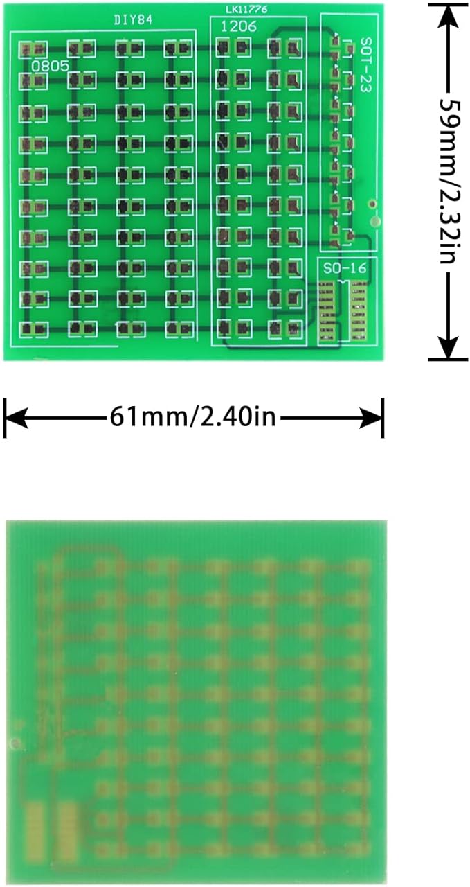 Soldering Practice Kit DIY 0805 Small SMD Circuit Kit Learn Soldering Kit For Beginners