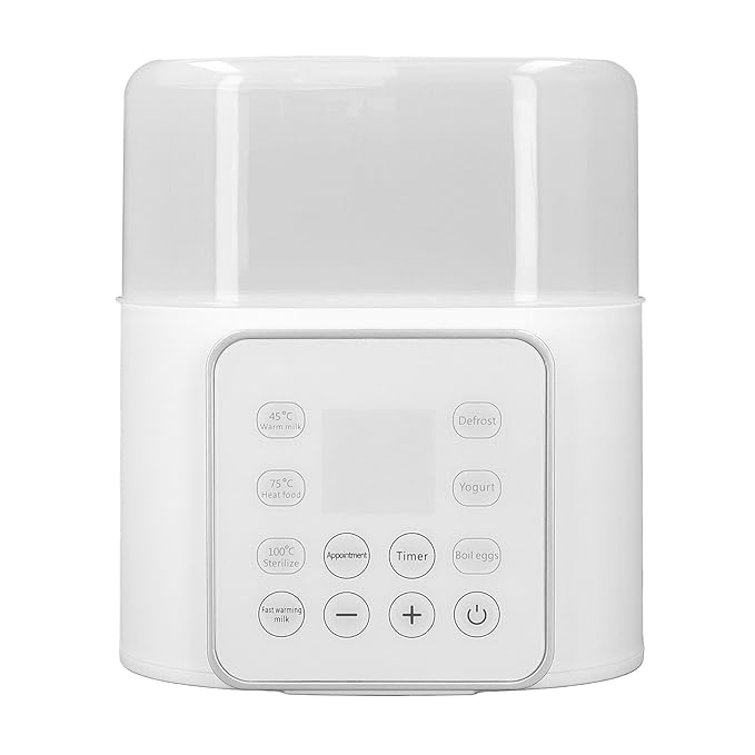 Double Bottle Warmer, 2 in 1 Automatic Double Bottle Warmer for Toddlers in Daily Life (US Plug 110V)